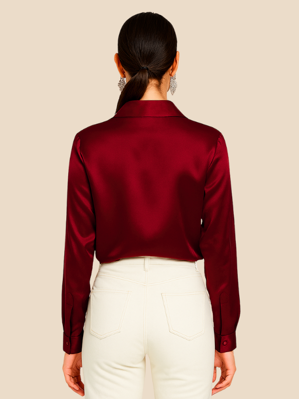 Scarlette | Satin Blouse for Women