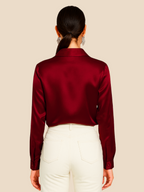 Scarlette | Satin Blouse for Women