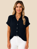 Frankie | Women's Stylish Button-Up Shirt