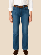 Maddison | Women's Retro Wide-Leg Jeans