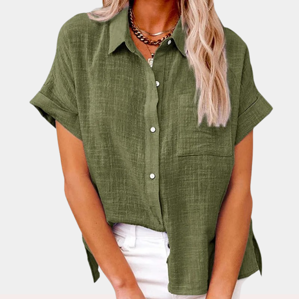 Frankie | Women's Stylish Button-Up Shirt