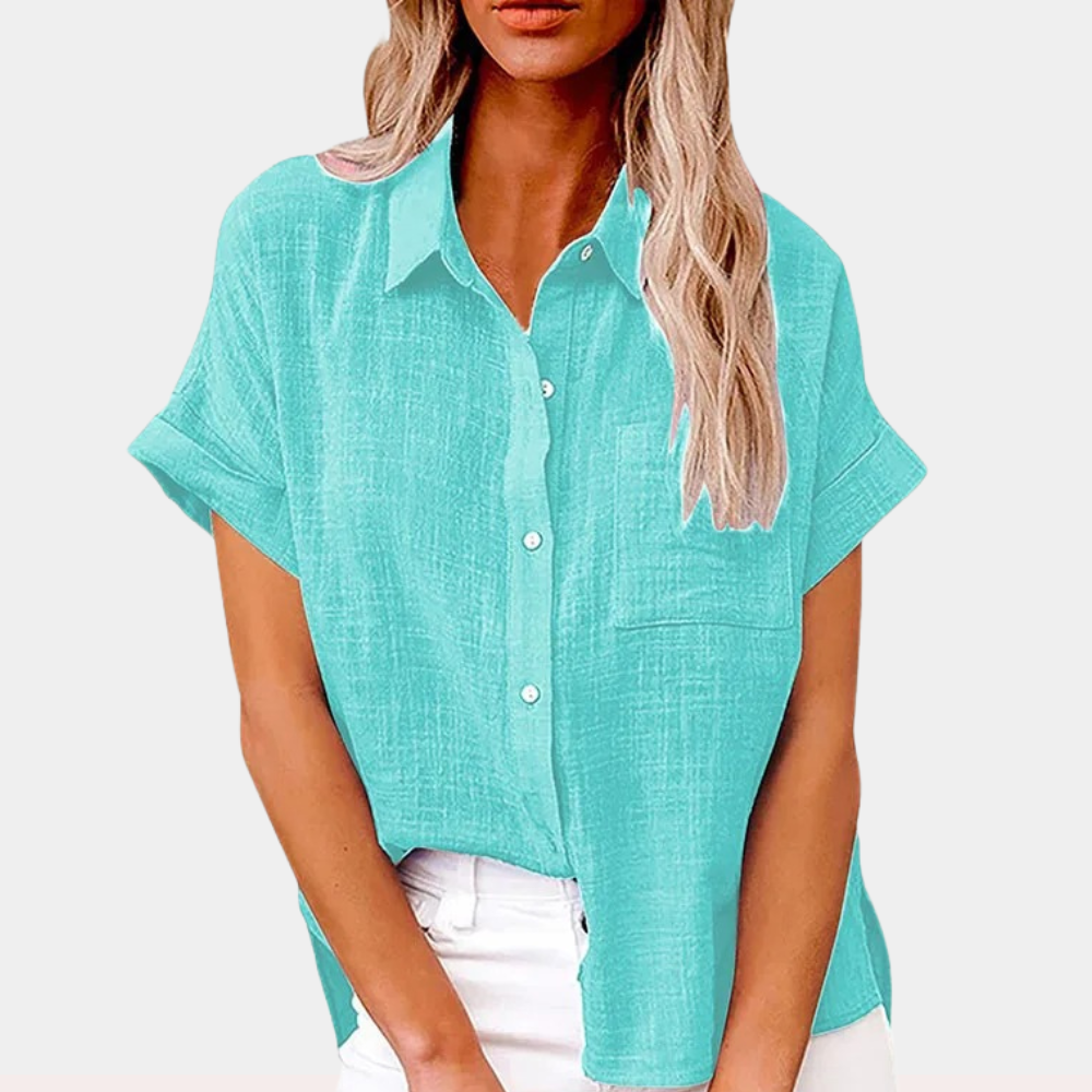Frankie | Women's Stylish Button-Up Shirt