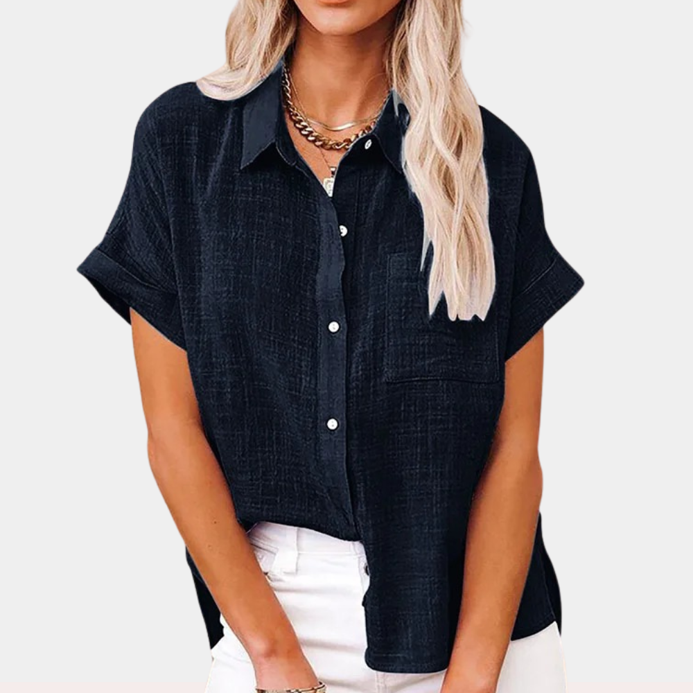 Frankie | Women's Stylish Button-Up Shirt