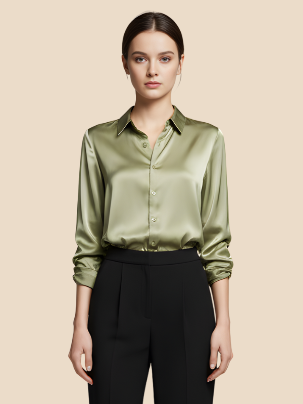 Scarlette | Satin Blouse for Women
