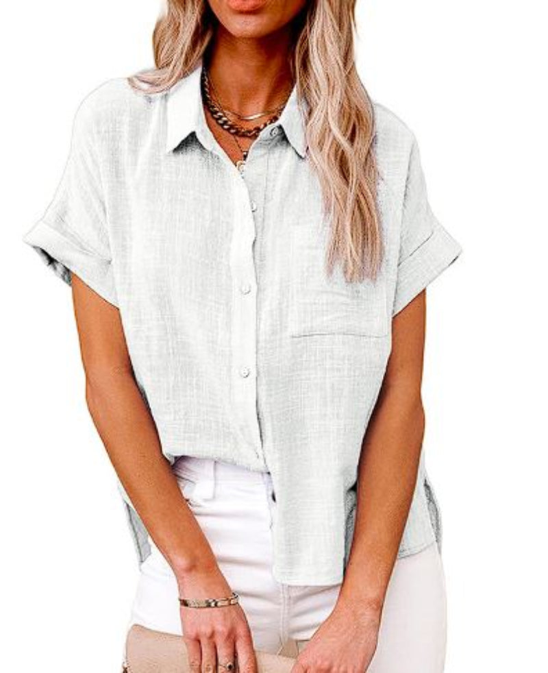 Frankie | Women's Stylish Button-Up Shirt