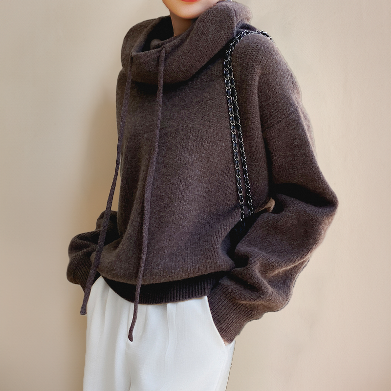 Maisie | Women's Knit Hoodie